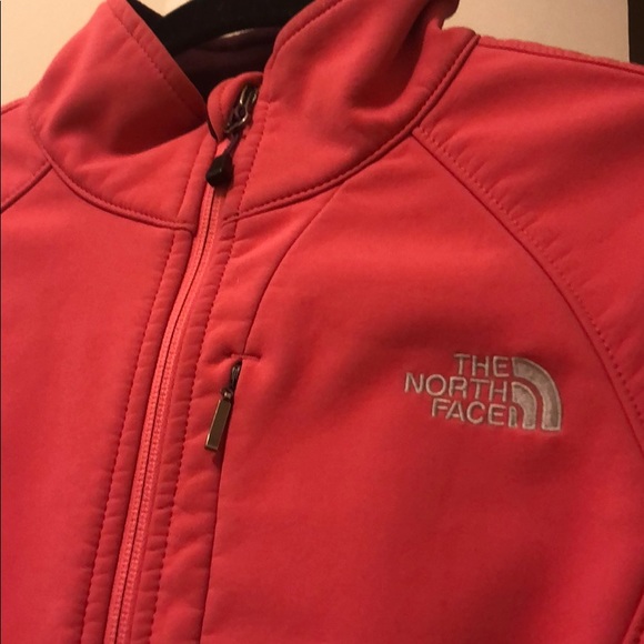 The North Face Pink Soft Shell Winter Jacket - Med - Picture 3 of 5